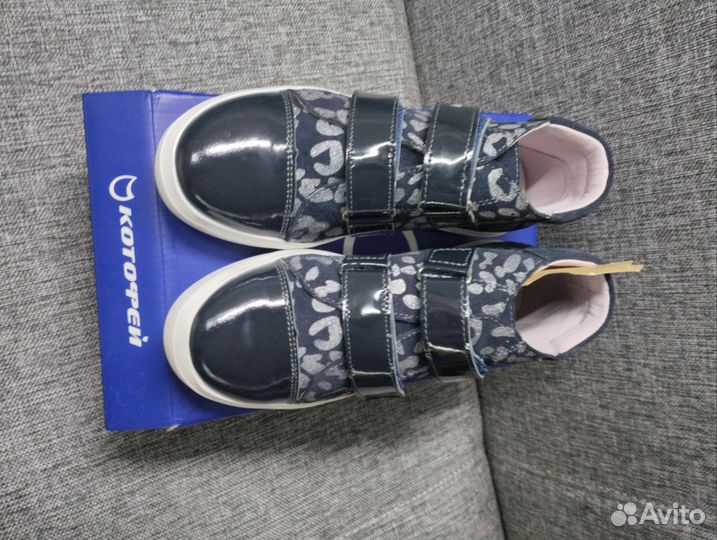 Новые Кеды Котофей натуральная кожа 35 размер