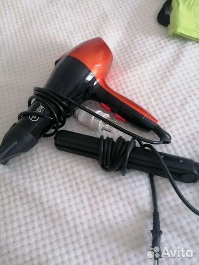 Фен для волос бу и утюжок