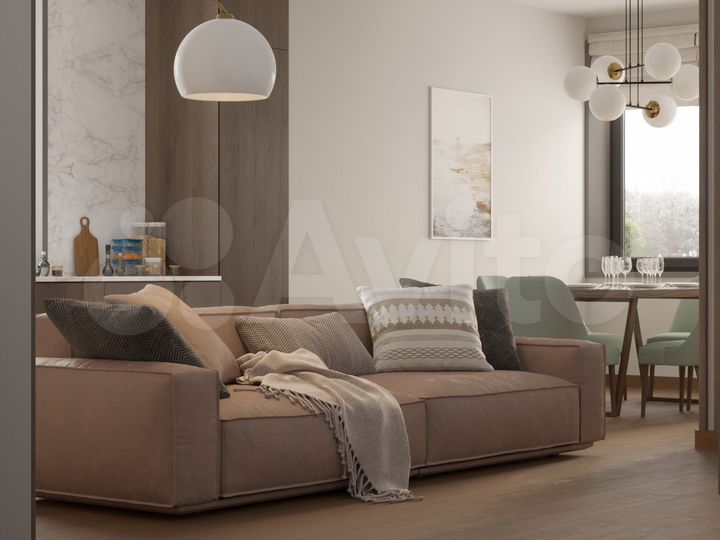 Дом 100 м² на участке 3 сот.