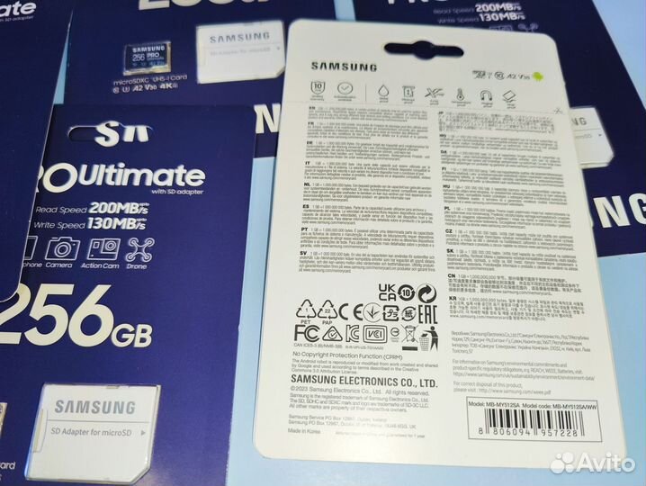 Карта microSD Samsung Ultimate Pro 128/256/512