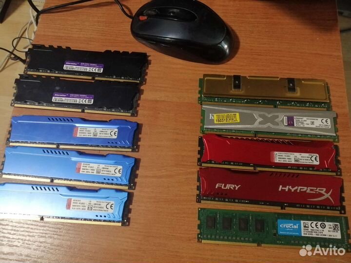 DDR3 16gb 1600-1866mghz наборы и ddr4