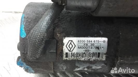 Стартер дизельный nissan qashqai J10 +2 (ZDN05BR01