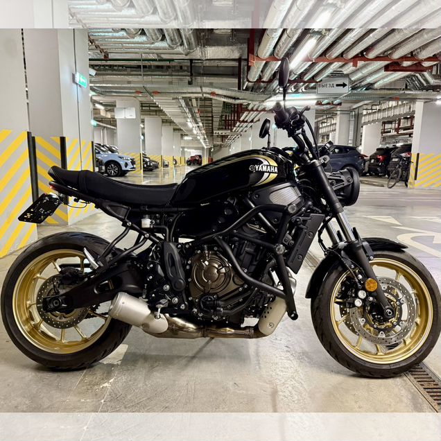 Yamaha XSR 700, 2023, 1 500 км