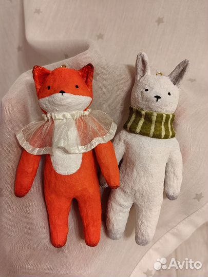 Ватные игрушки