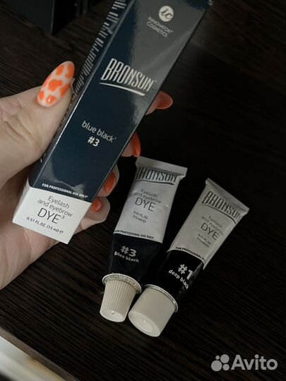 Краска для бровей bronsun