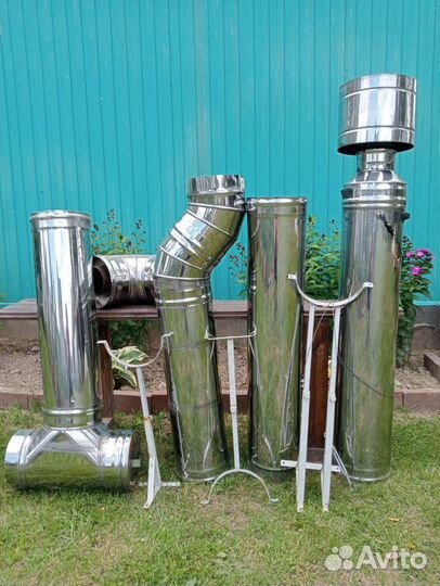 Печь-камин для водяного отопления