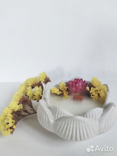 Ароматическая свеча ручной работы