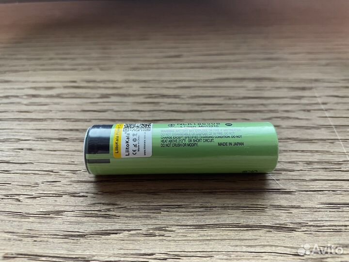 Аккумулятор LiitoKala 18650 Li-ion 3.7В 3400mAh