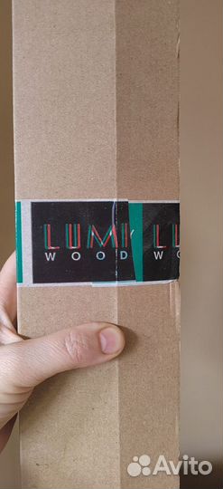 Полка для виниловой пластинки lumiwood