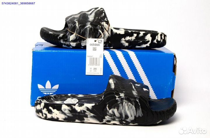 Шлепки мужские Adidas размер 45 (Арт.92129)