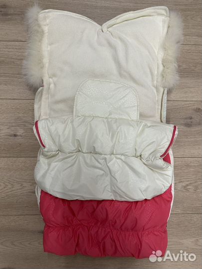 Зимний конверт для девочки