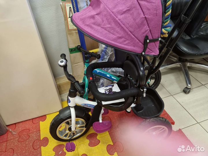 Трехколесный велосипед triker Pioneer надувные кол