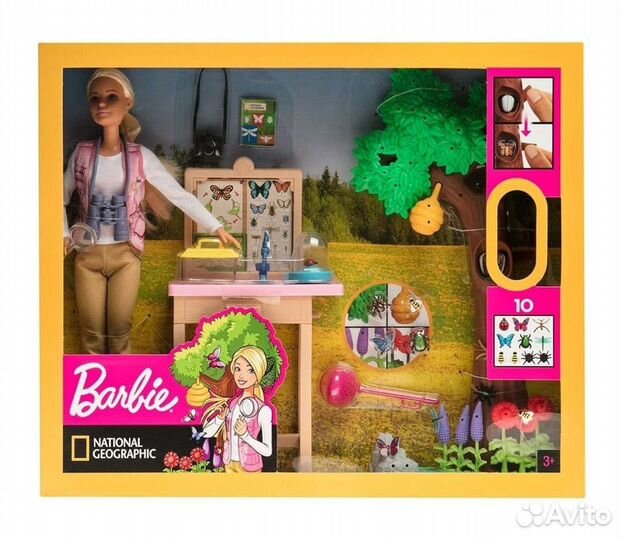 Кукла Barbie National Geo Исследователь бабочек