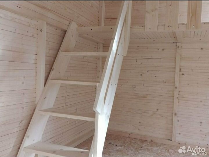 Детский игровой деревянный домик на улицу