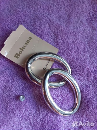 Серьги кольца Sunlight Bohema