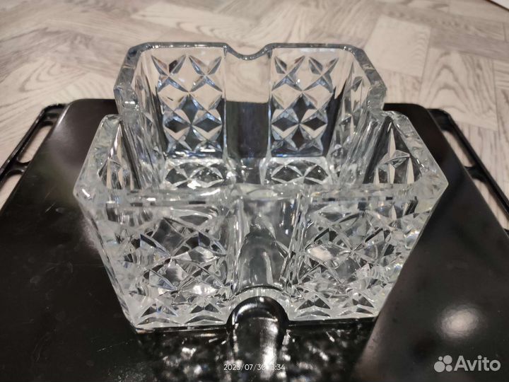 Салатница хрустальная СССР