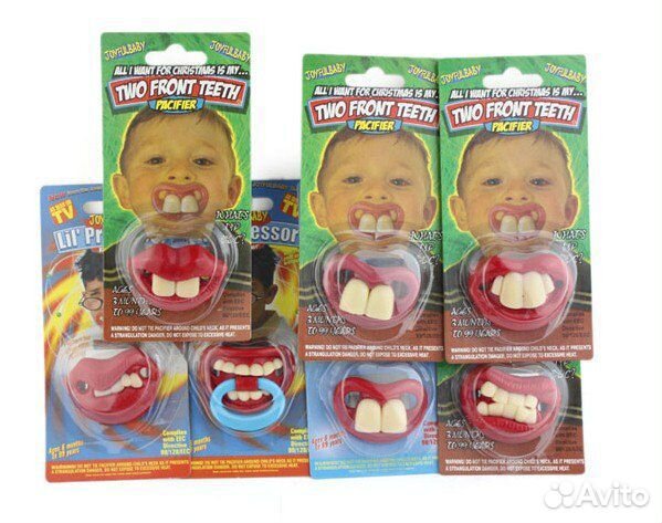 Веселые детские соски, голливудская улыбка, зубы