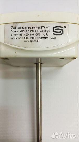 Канальный датчик температуры STK-1