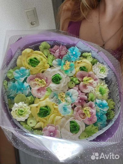 Букет из зефира