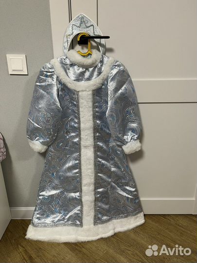 Костюм снегурочки детский 134