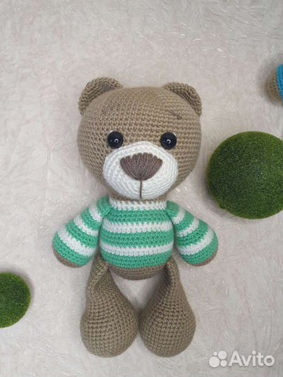 Игрушки мишки амигуруми