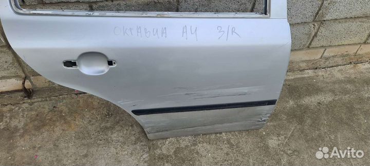 Дверь skoda octavia a4 u1 шкода октавиа а4 у1