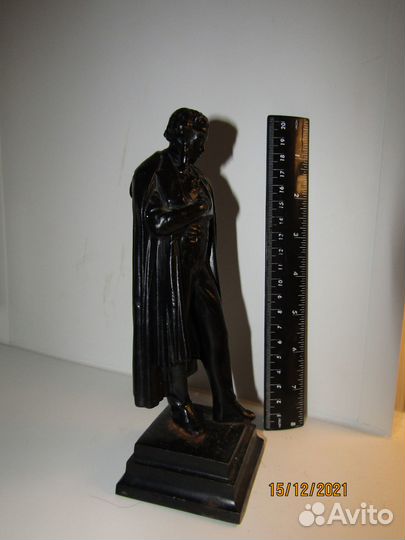 Статуэтки Пушкина Касли и Силумин