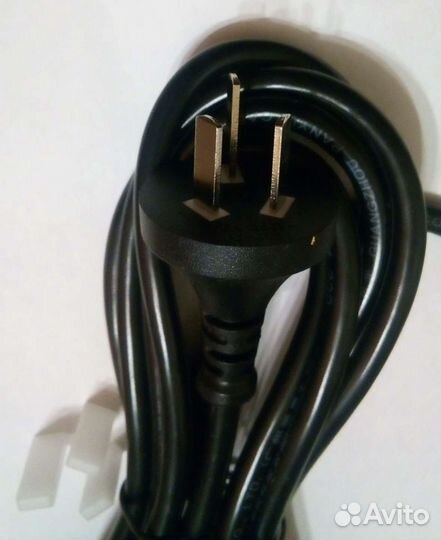Кабель питания, 3 плоских контакта