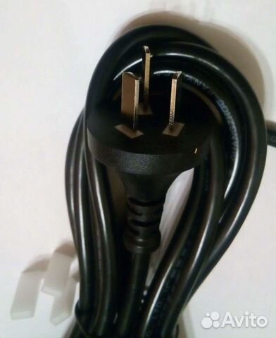 Кабель питания, 3 плоских контакта