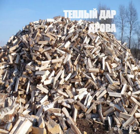 Дрова колотые