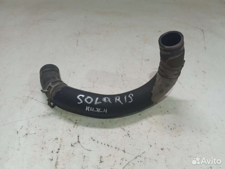 Патрубок радиатора нижний Hyundai solaris солярис