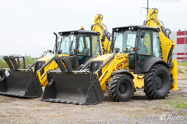 Экскаватор-погрузчик New Holland B110B, 2023