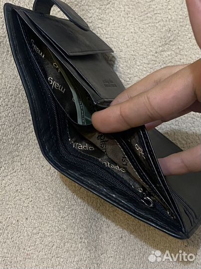 Кошелек мужской кожаный malgrado