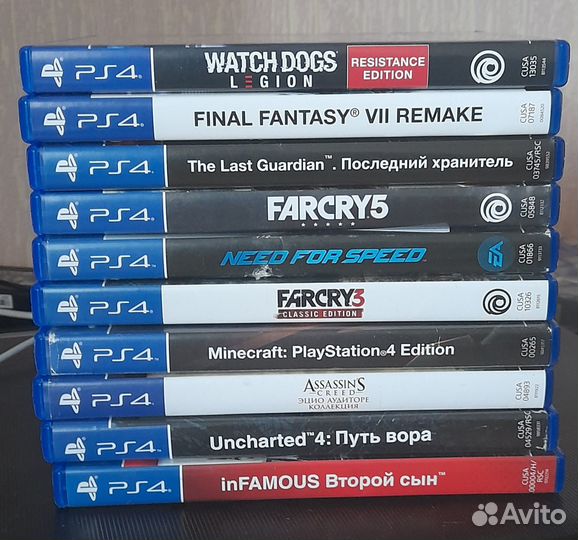 Продам диски на ps4