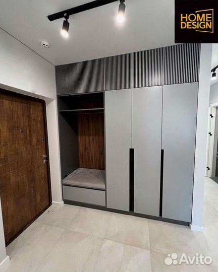 Шкаф с фрезеровкой