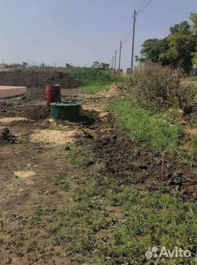 Установка канализации септик под ключ