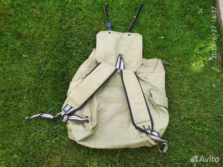 Рюкзак брезентовый походный СССР