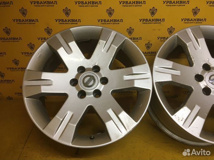 Диски Nissan 17 диаметр 6*114,3, цо 66,1