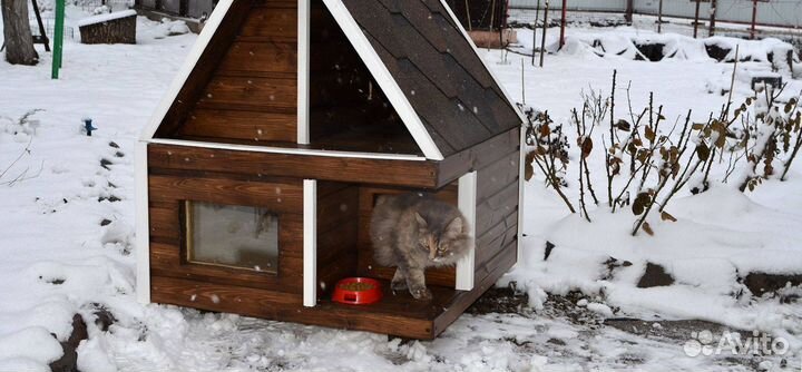 Уличный домик для кота или кошки