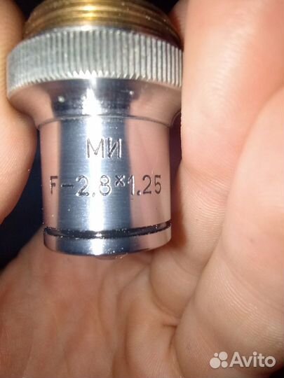 Линза ми f-2,8*1,25 ломо СССР