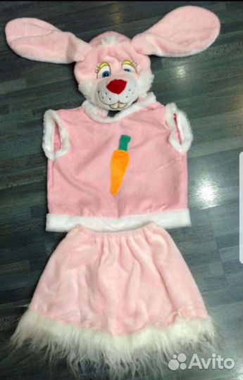 Новый карнавальный костюм Заяц/Зайка