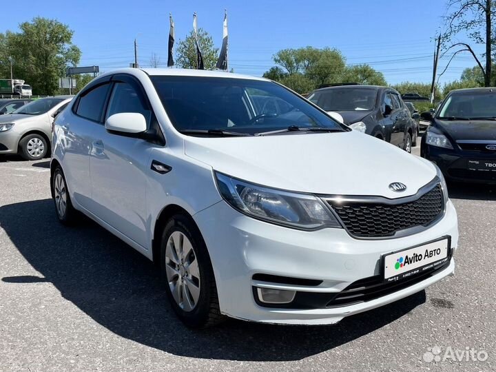 Kia Rio 1.6 AT, 2015, 162 100 км