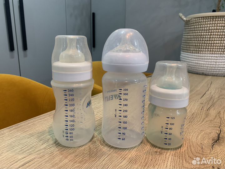 Набор бутылочек avent, ниблеры, термочехол