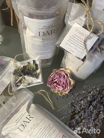 Цветочная соль для ванны