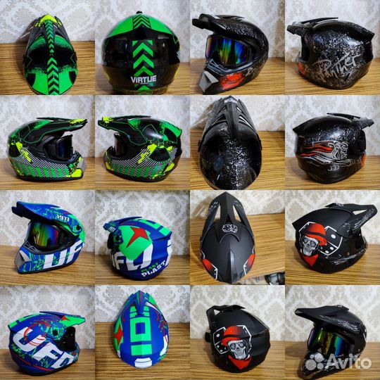 Кроссовый шлем