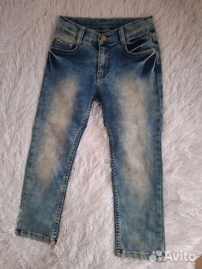 Джинсы для девочки 110