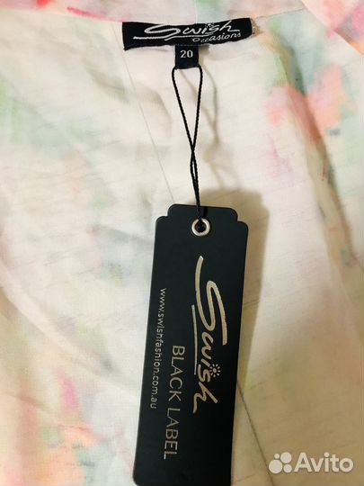 Новое кимоно-накидка Swish. Австралия. Шифон 54-66