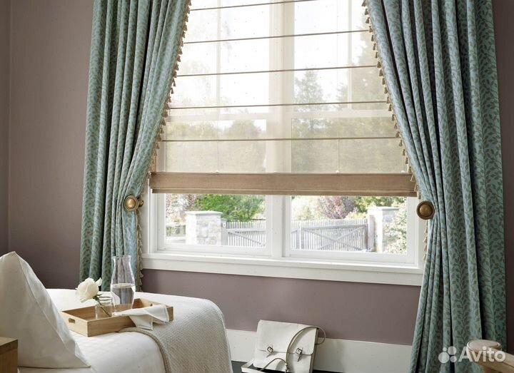 Римские шторы. Не бахромятся и не рвутся