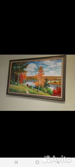 Картина маслом на холсте пейзаж