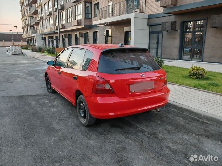 Honda Civic 1.5 CVT, 2001, 250 000 км